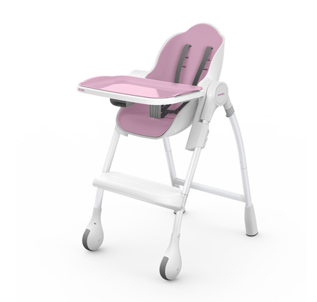 Photo de Oribel® Chaise haute Cacoon Pastel Pink
