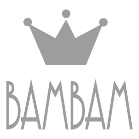 BamBam® Lettres en bois Grey