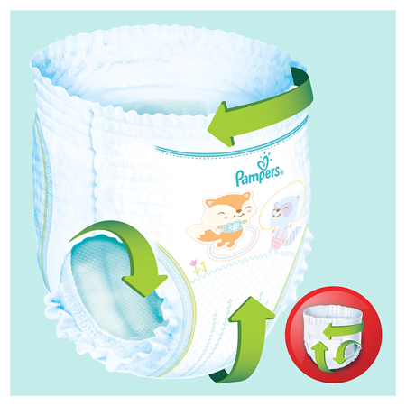 Pampers® Couches Pants Taille 6 (13-18kg) 132 Pièces