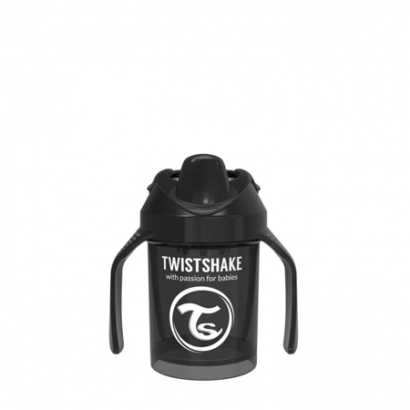 Twistshake® Tasse à bec 230ml (4+M) - Black