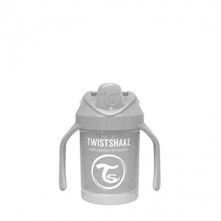 Twistshake® Tasse à bec 230ml (4+M) - Pastel Grey