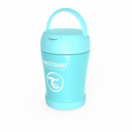 Photo de Twistshake® Contenant alimentaire en acier inoxydable 350 ml Blue