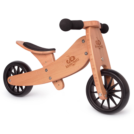 Kinderfeets® Draisienne-Tricycle en bois Tiny Tot 2en1 Bamboo
