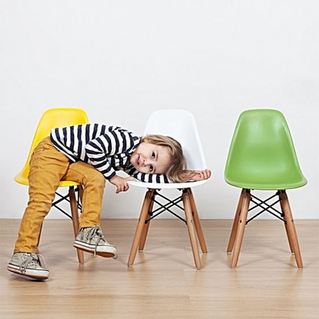 Photo de Chaise pour enfants d'inspiration scandinave, EM Furniture, Grey