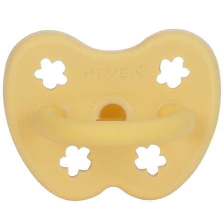 Photo de Hevea® Tétine orthodontique en caoutchouc Colourful (3-36m) Banana