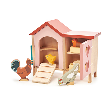 Tender Leaf Toys® Poulailler en bois - Chicken Coop