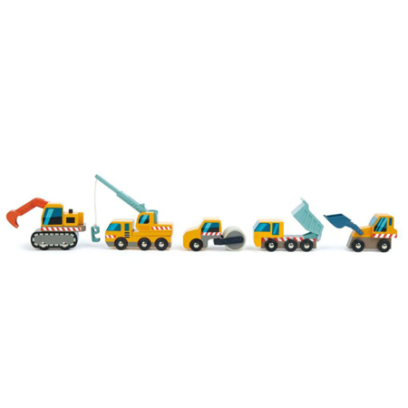 Tender Leaf Toys® Véhicules de chantier - Construction Site