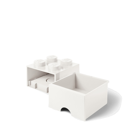 Photo de Lego® Boîte de rangement avec tiroirs - 4 - White