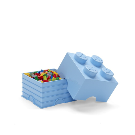 Photo de Lego® Boîte de rangement - 4 - Light Royal Blue