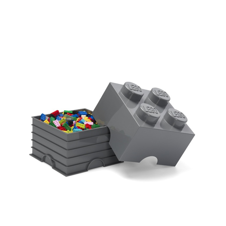Photo de Lego® Boîte de rangement - 4 - Dark Grey