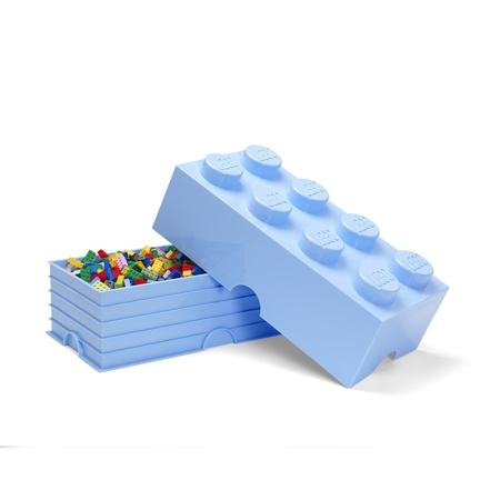 Photo de Lego® Boîte de rangement - 8 - Light Royal Blue