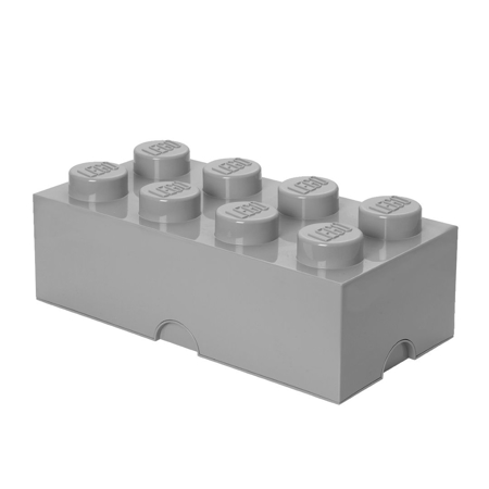 Lego® Boîte de rangement - 8 - Stone Grey
