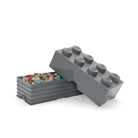 Photo de Lego® Boîte de rangement - 8 - Dark Grey