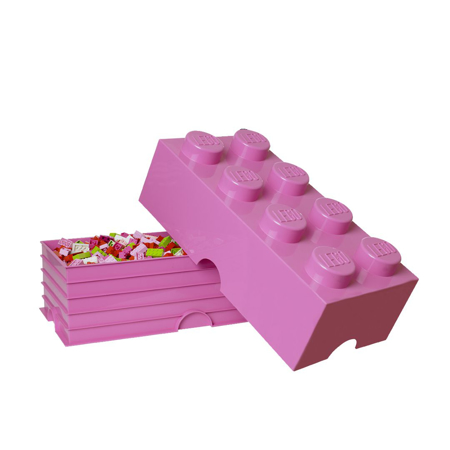 Photo de Lego® Boîte de rangement - 8 - Bright Purple