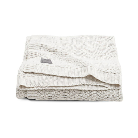 Photo de Jollein® Couverture en tricot River Knit, White 75x100cm