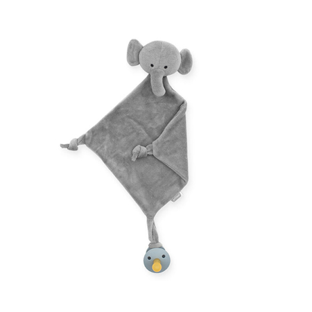 Jollein® Doudou porte-tétine Elephant Storm Grey