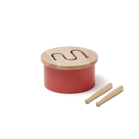 Photo de Kids Concept® Mini Tambour en bois Red