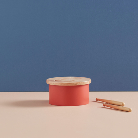 Kids Concept® Mini Tambour en bois Red
