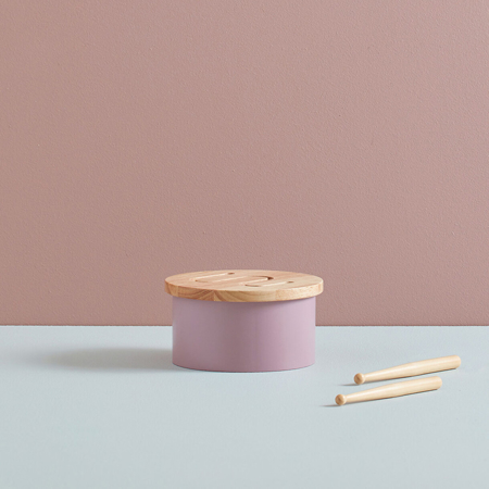 Kids Concept® Mini Tambour en bois Lilac