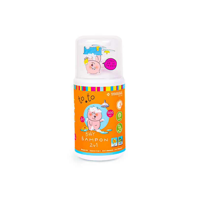 Photo de Tosama® Shampooing pour bébé  2 en 1 To.to 500 ml