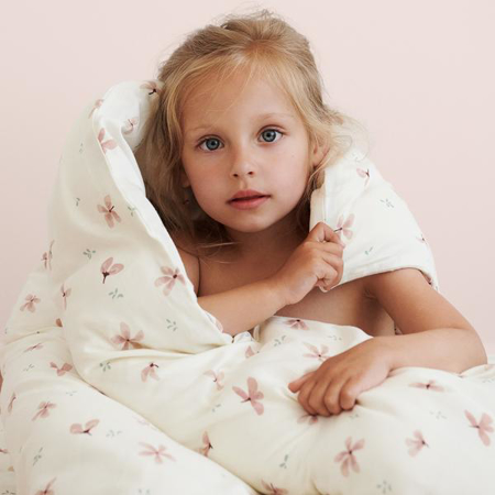 CamCam® Linge de lit Enfant et Bébé Anemone Creme (100x140;45x40)