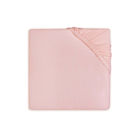 Photo de Jollein® Drap-housse Jersey Soft Pink 120x60 cm