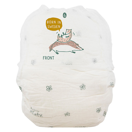 Eco by Naty® Couche à enfiler Taille 6 (16+ kg) 18 piéces.