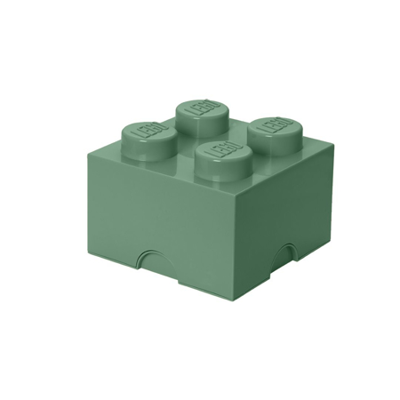 Lego® Boîte de rangement - 4 - Sand Green