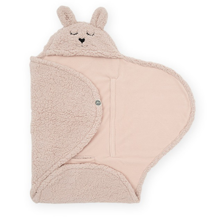 Photo de Jollein® Couverture enveloppante Bunny, Pale Pink 105x100