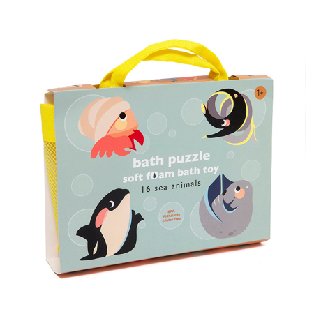 Petit Monkey® Puzzle de bain en mousse Sea Animals