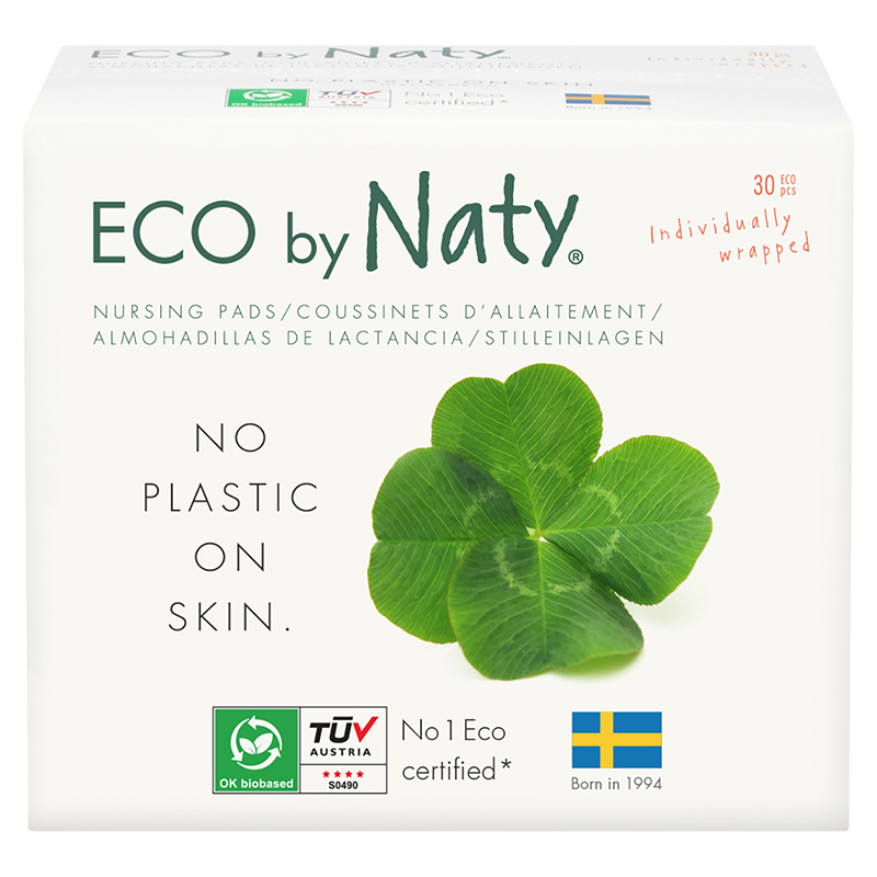 Photo de Eco by Naty® Coussinets d'allaitement 30 pièces