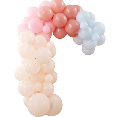 Ginger Ray® Arche de ballons Muted Pastel Rainbow