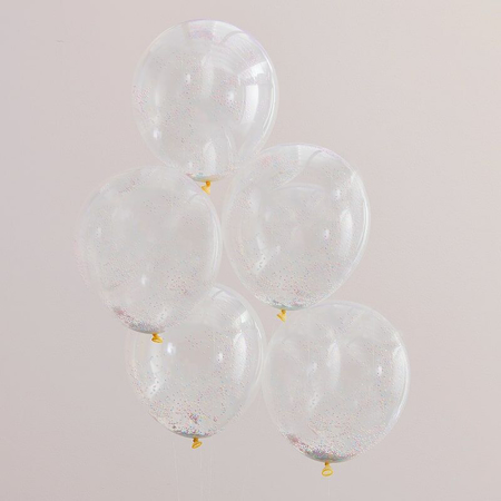 Photo de Ginger Ray® Ballons avec confettis Multi Colour Pastel
