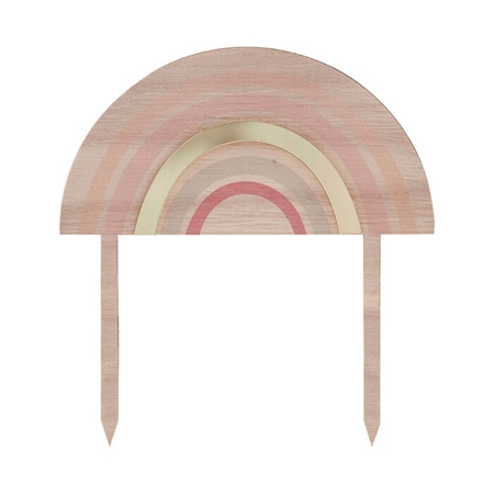 Ginger Ray® Décoration en bois pour gâteau Baby Happy Everything Rainbow