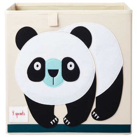 Photo de 3Sprouts® Cube de rangement Panda