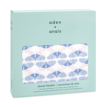 Aden+Anais® Couverture de rêve en coton Deco 120x120