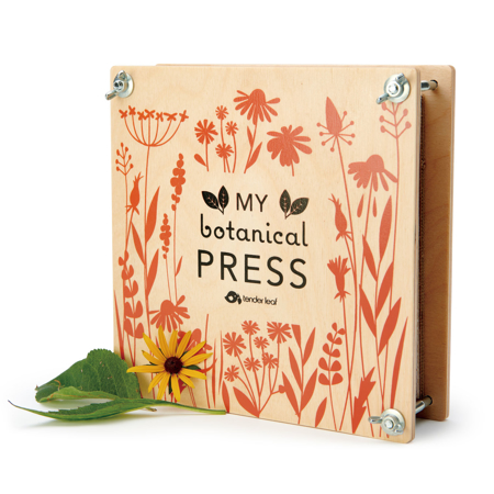 Tender Leaf Toys® Presse-fleurs en bois - My botanical press
