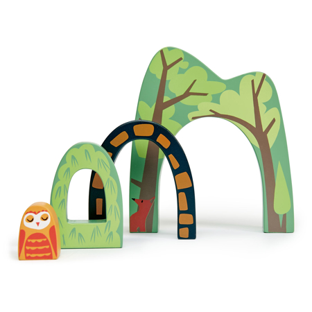 Photo de Tender Leaf Toys® Tunnels de forêt en bois