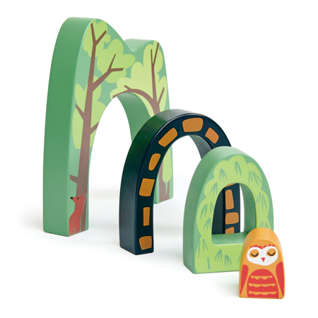 Tender Leaf Toys® Tunnels de forêt en bois