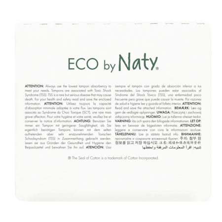 Photo de Eco by Naty® Tampons Super Plus 15 pièces