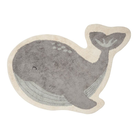 Little Dutch® Tapis Whale shape 140x90 