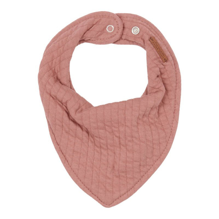 Little Dutch® Bavoir bandana en coton Pure Pink Blush