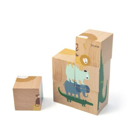 Photo de Trixie Baby® Blocs de puzzle en bois