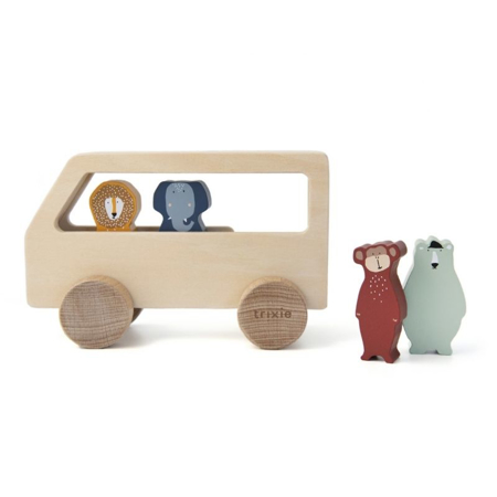 Trixie Baby® Bus d'animaux en bois