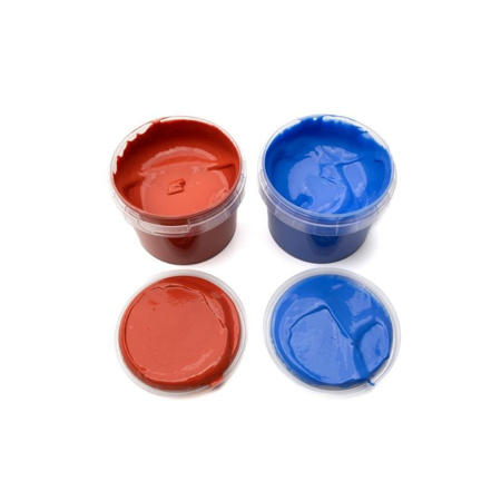 Neogrün® Peinture au doigt - Red & Blue