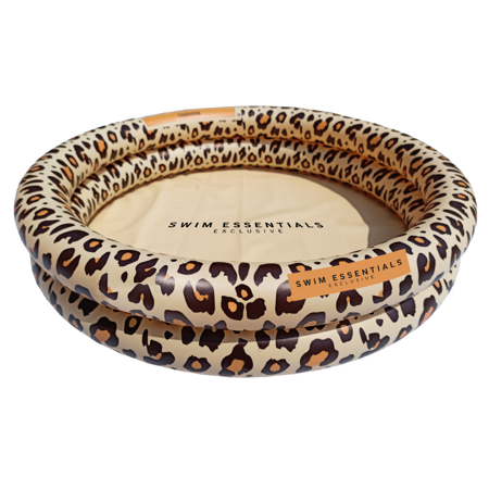 Photo de Swim Essentials® Piscine gonflable Beige Leopard 60cm