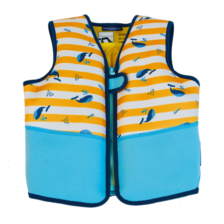 Photo de Swim Essentials® Gilet de natation Yellow Whale (18-30 kg)