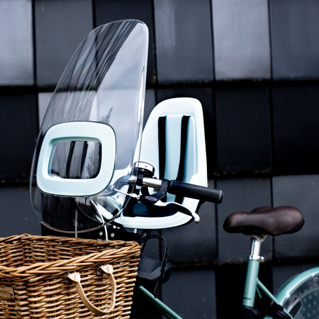 Photo de Bobike® Siège enfant pour vélo GO Mini Macaron Grey
