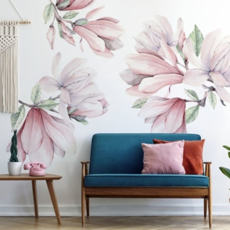 Photo de Yokodesign® Sticker mural Magnolias