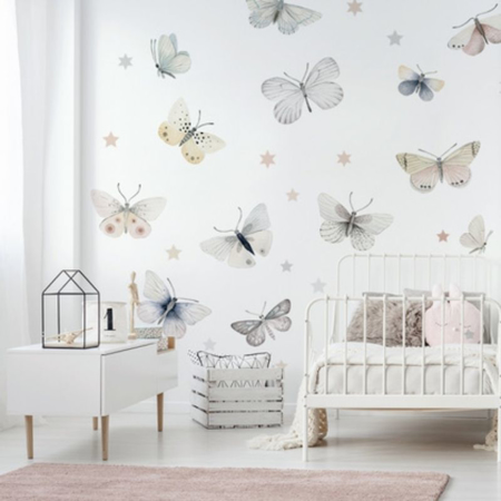 Yokodesign® Sticker mural Papillons